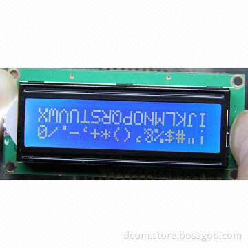 16 x 02 Characters Dot-matrix LCD Module, Measures 80 x 36 x 13mm, Available in Stocks